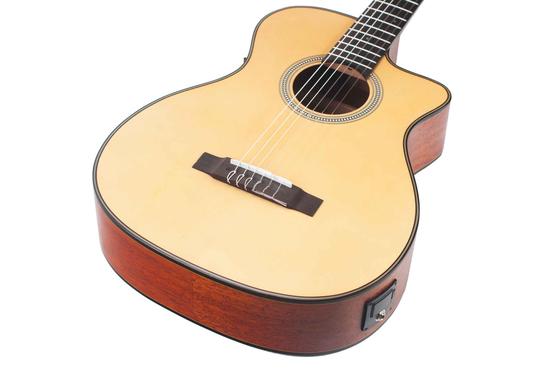 Valencia | VA434CE | Nylon Acoustic Guitar - Cutaway, Electric Acoustic | Full Size | Natural Valencia | VA434CE | Nylon Acoustic Guitar - Cutaway, Electric Acoustic | Full Size | Natural